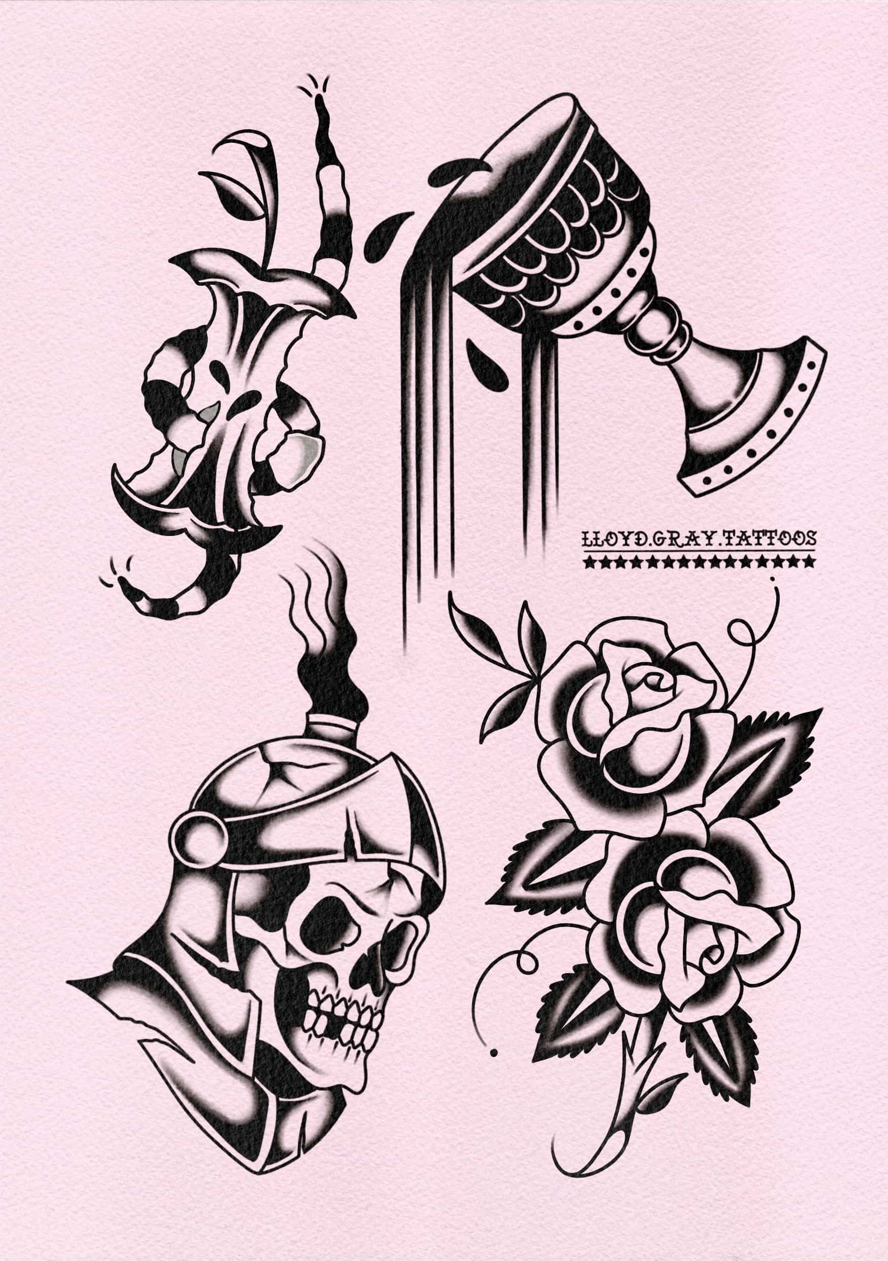 Available Sacred Seers tattoo designs 1