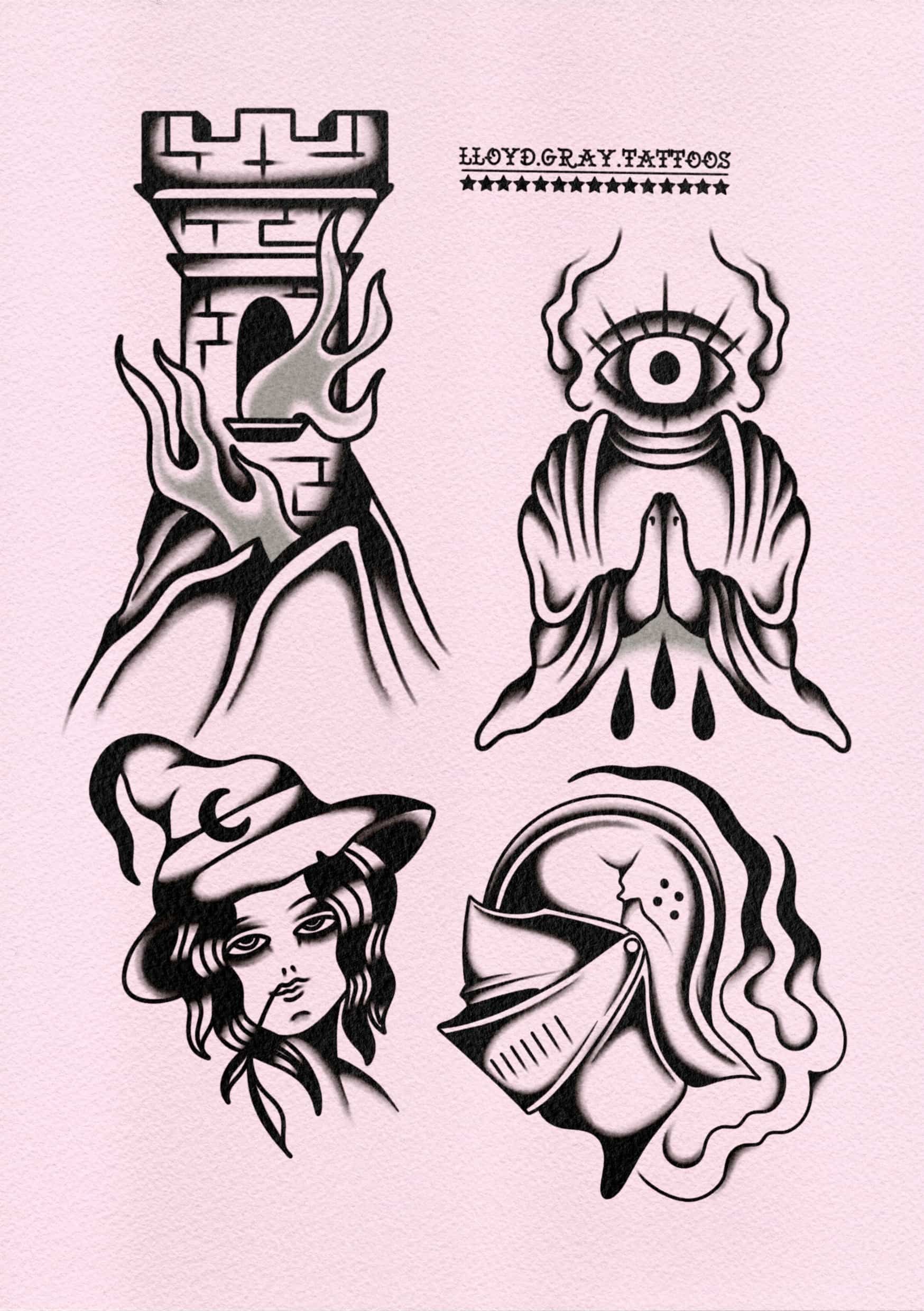 Available Sacred Seers tattoo designs 2