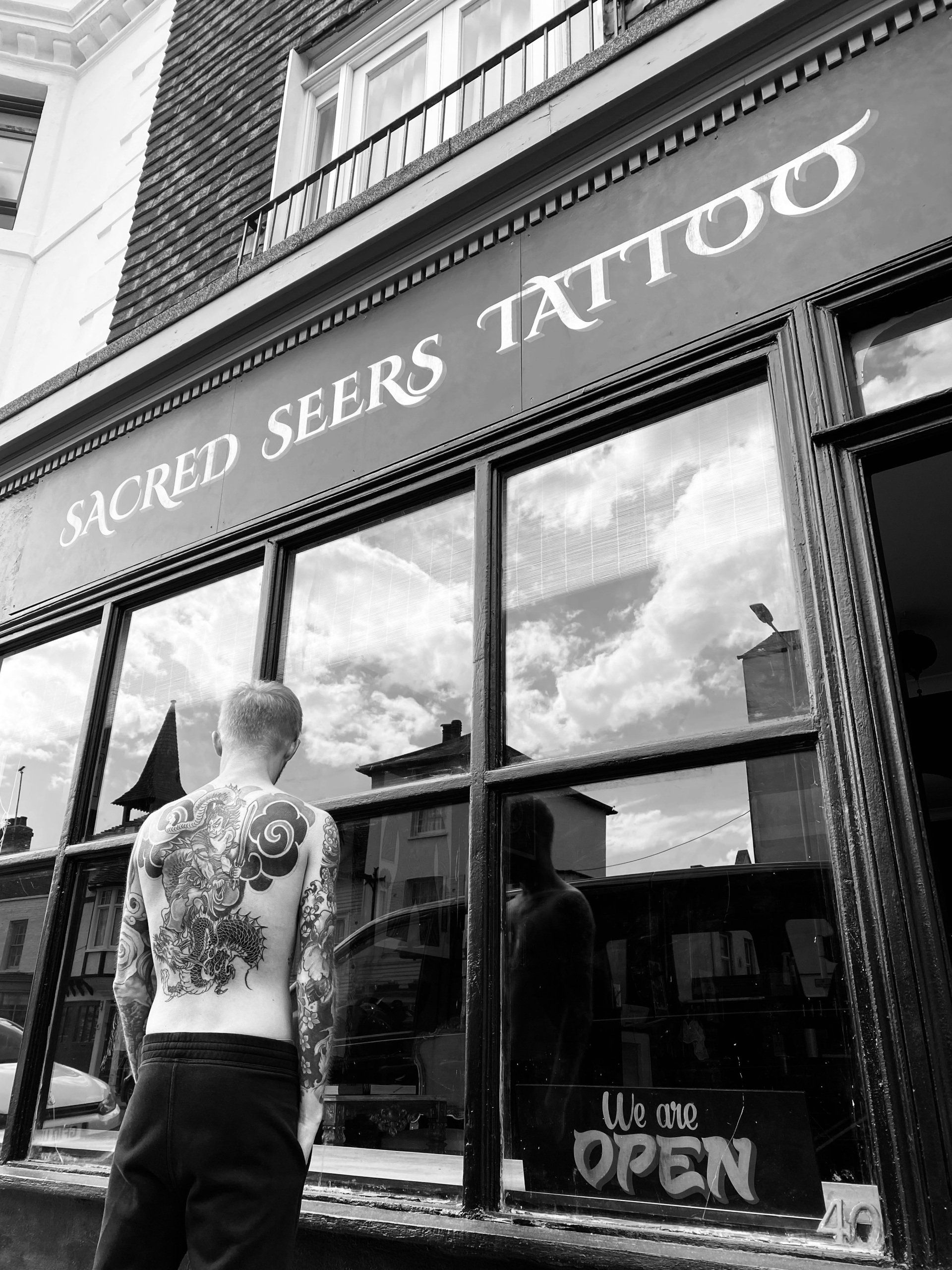 Sacred Seers Tattoo studio in Sandgate